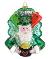 INTERNATIONAL IRISH SANTA GLASS